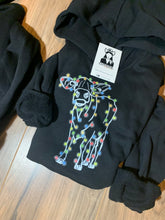 Load image into Gallery viewer, Kid Cow Christmas Cow Hoodie
