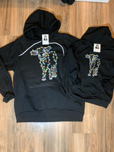 Load image into Gallery viewer, Kid Cow Christmas Cow Hoodie
